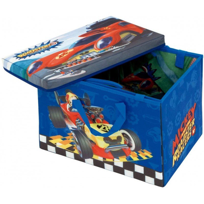 Arditex Cutie pentru depozitare jucarii transformabila Mickey Mouse and The Roadster Racers