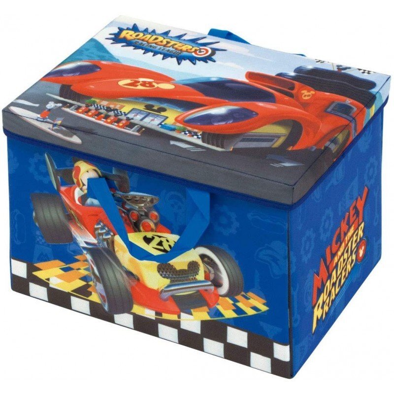 Arditex Cutie pentru depozitare jucarii transformabila Mickey Mouse and The Roadster Racers