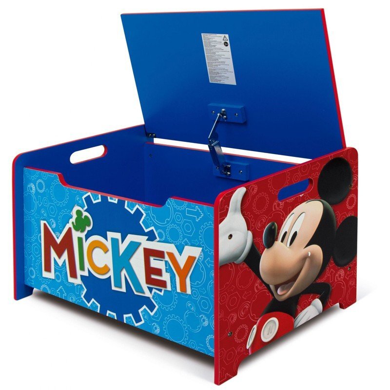 Arditex Ladita din lemn pentru depozitare jucarii Mickey Mouse