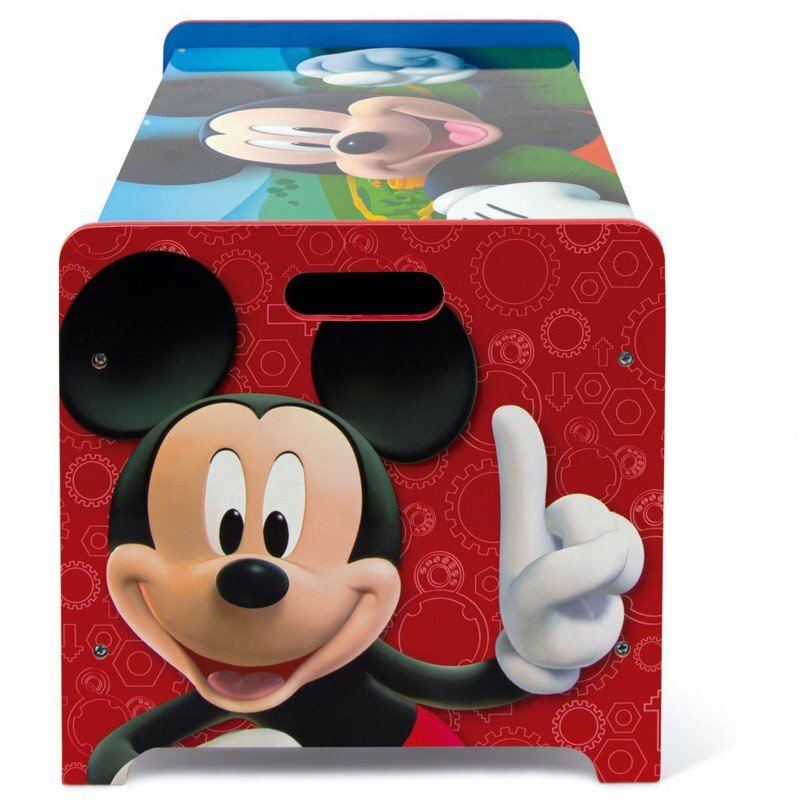 Arditex Ladita din lemn pentru depozitare jucarii Mickey Mouse