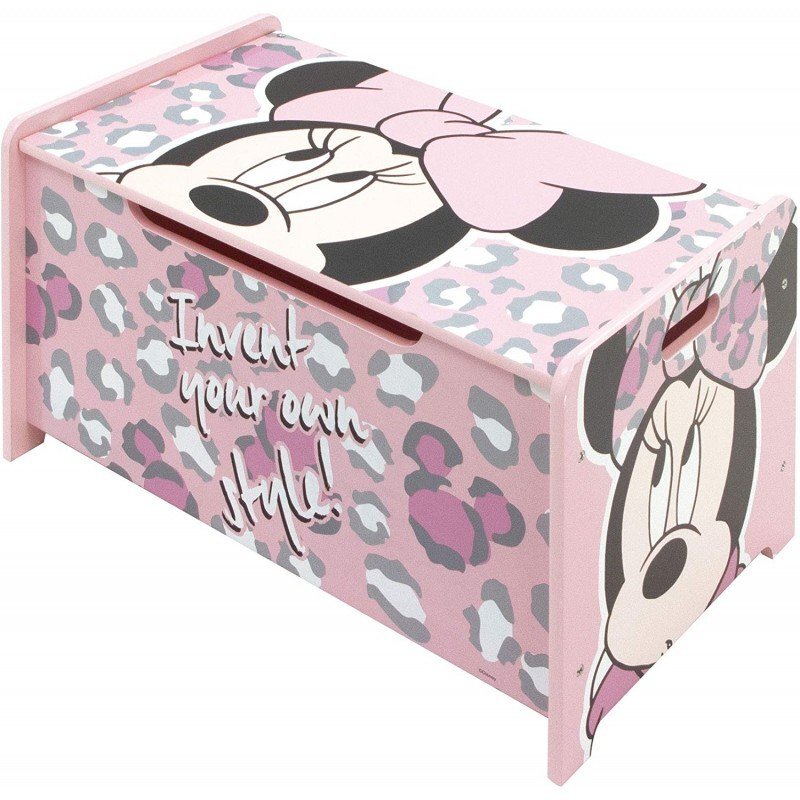 Arditex Ladita din lemn pentru depozitare jucarii Minnie Mouse