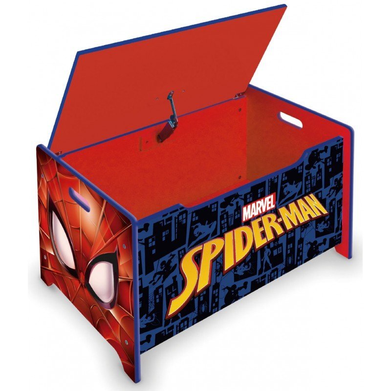 Arditex Ladita din lemn pentru depozitare jucarii Spiderman