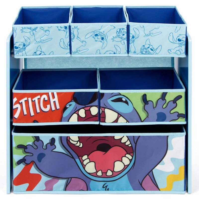 Arditex Organizator jucarii cu cadru din lemn Lilo Stitch