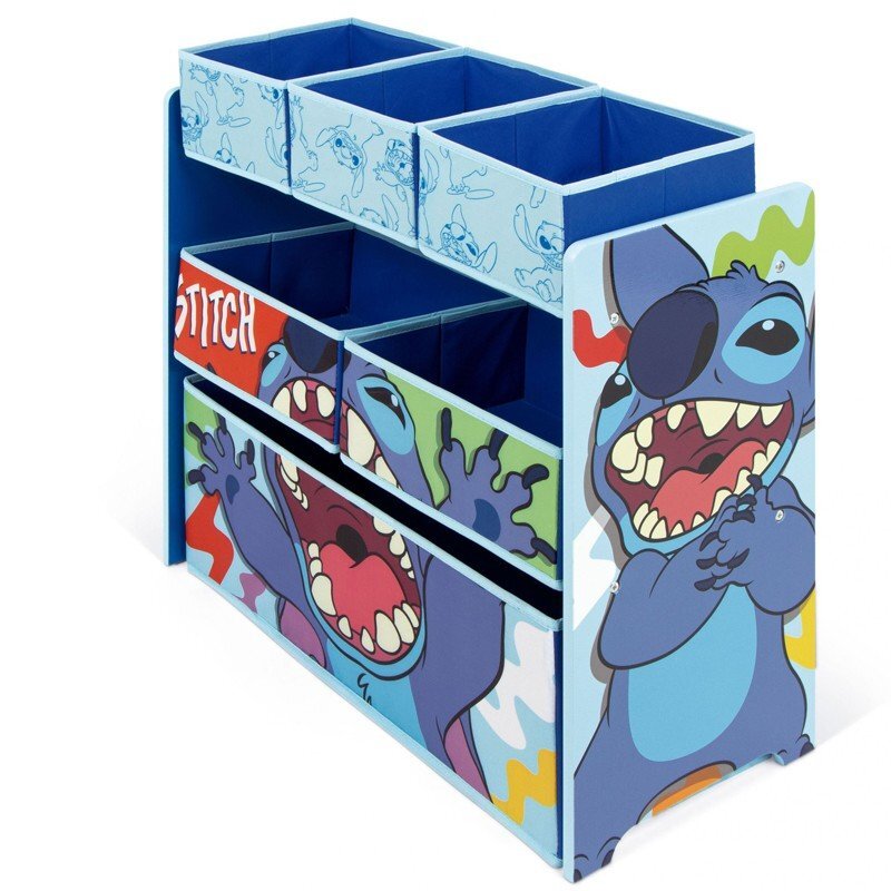 Arditex Organizator jucarii cu cadru din lemn Lilo Stitch