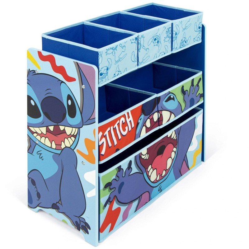 Arditex Organizator jucarii cu cadru din lemn Lilo Stitch