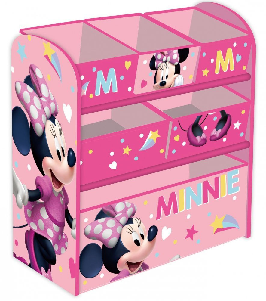Arditex Organizator jucarii cu cadru din lemn Minnies Bowtique