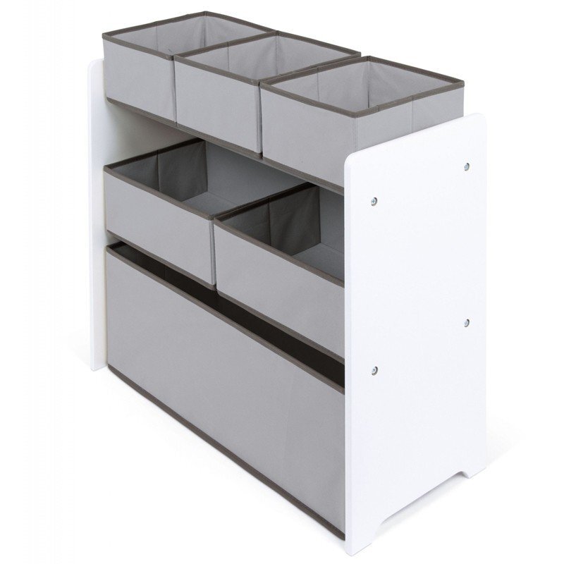Arditex Organizator jucarii cu cadru din lemn Plain