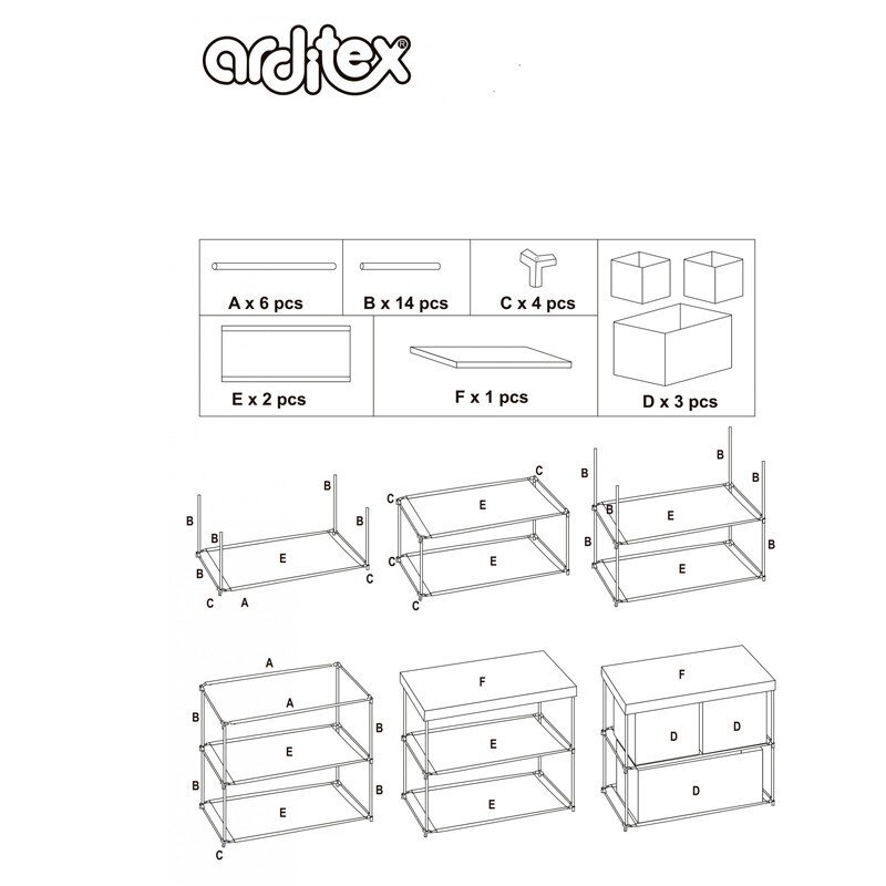 Arditex Organizator pentru jucarii cu structura metalica Batman