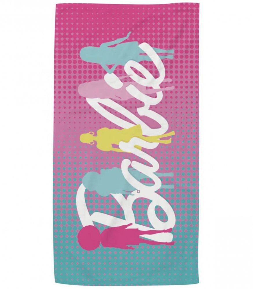 Arditex Prosop de plaja pentru copii Barbie 140x70 cm