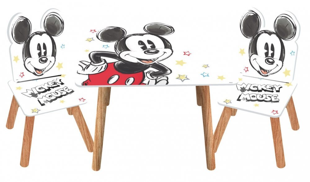 Arditex Set masuta si 2 scaunele Mickey