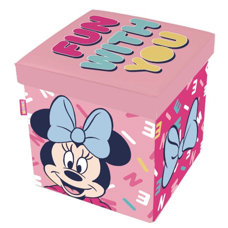 Arditex Taburet pentru depozitare jucarii Minnie Mouse