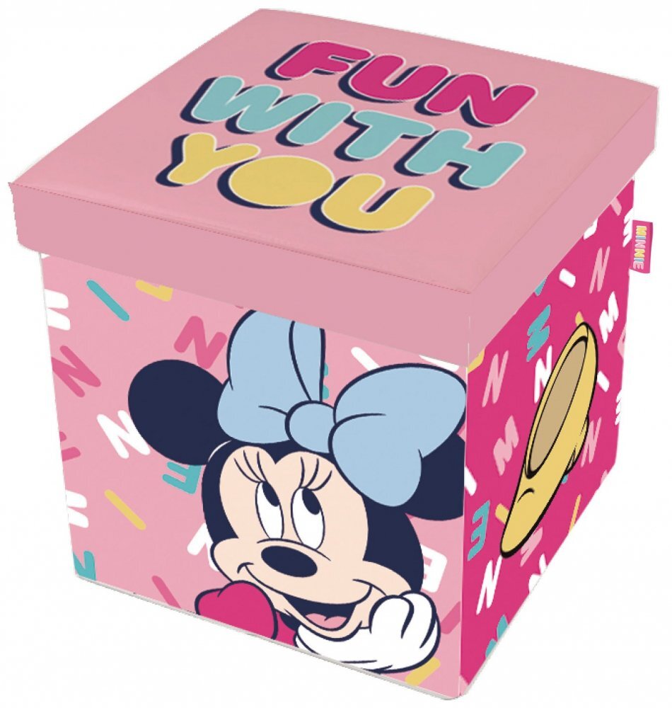 Arditex Taburet pentru depozitare jucarii Minnie Mouse