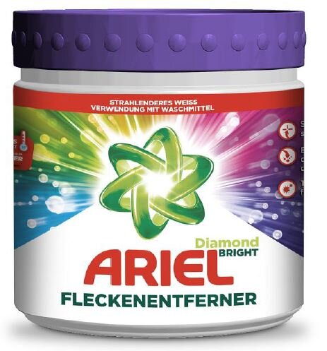 ARIEL Pudra pentru indepartarea petelor Diamond Bright rufe colorate 500g
