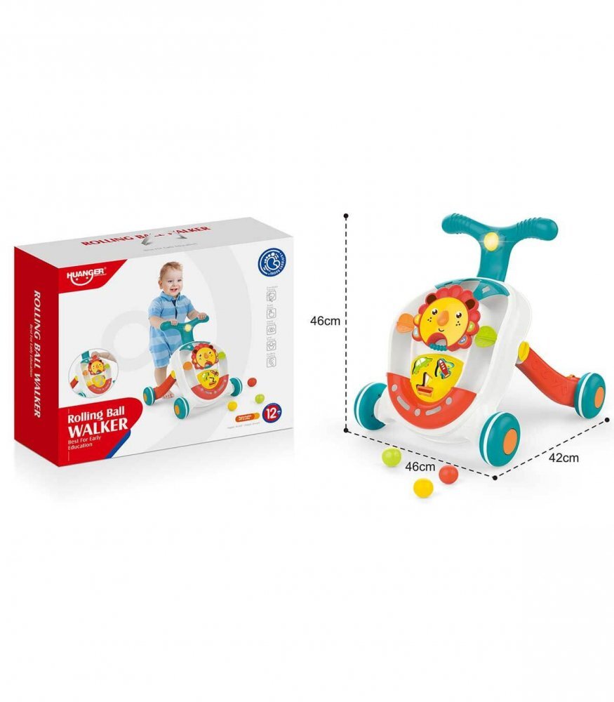 Armtoys Antepremergator interactiv cu efecte muzicale pentru bebelusi