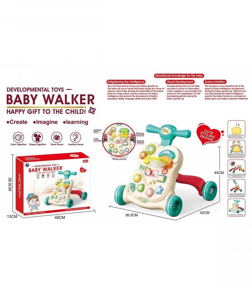 Armtoys Antepremergator multifunctional cu efecte muzicale pentru bebelusi