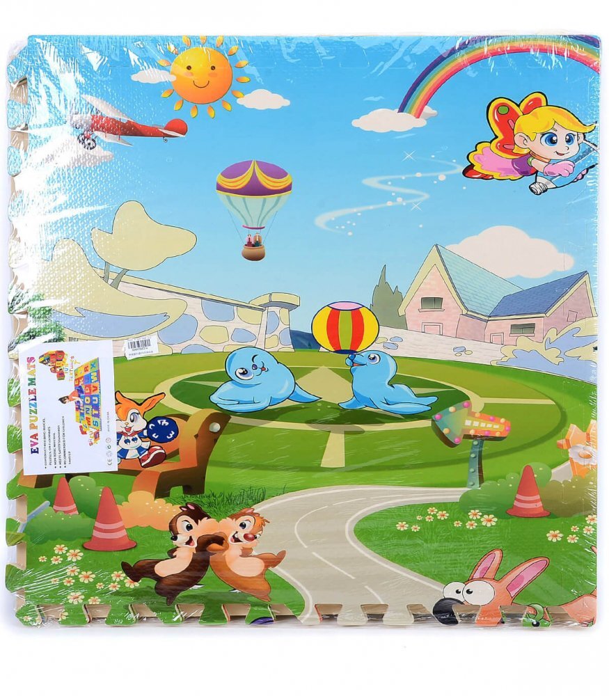 Armtoys Covor puzzle mare din cauciuc 120x120 cm