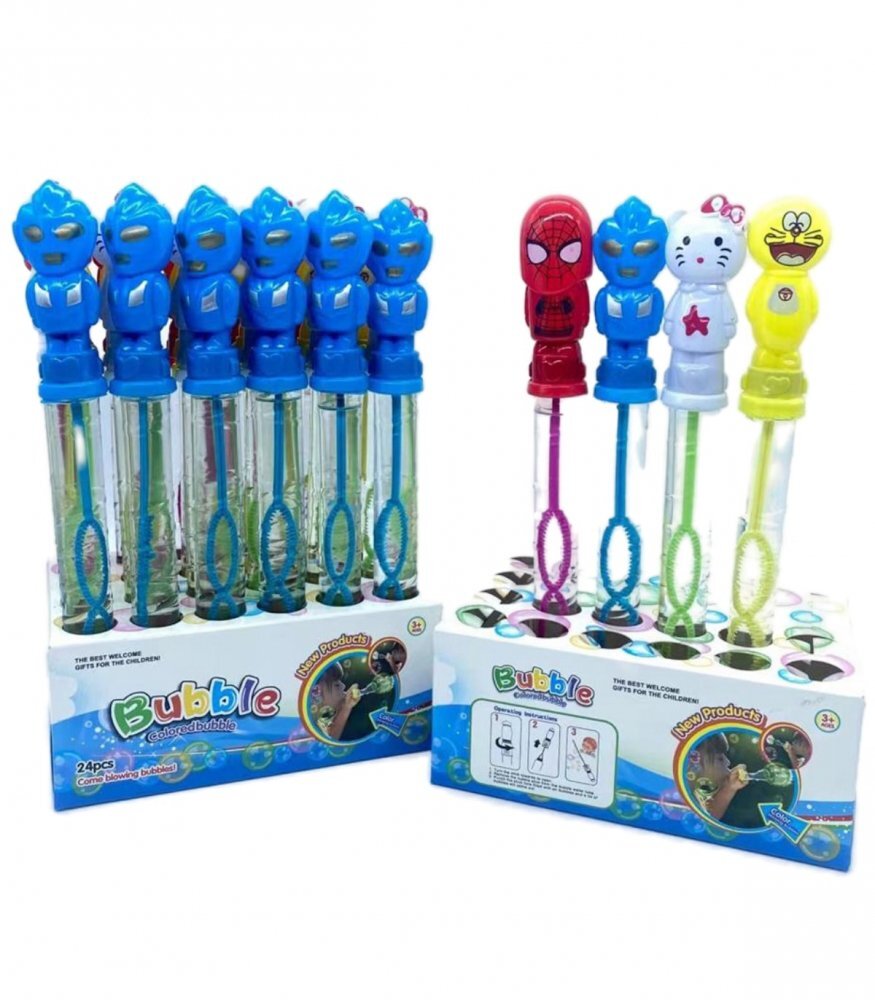 Armtoys Jucarie cu solutie pentru baloane de sapun 26 cm supereroi