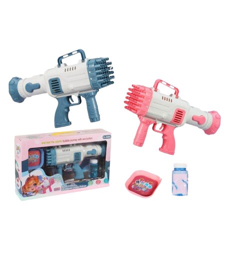 Armtoys Jucarie pistol pentru baloane de sapun cu solutie si tavita
