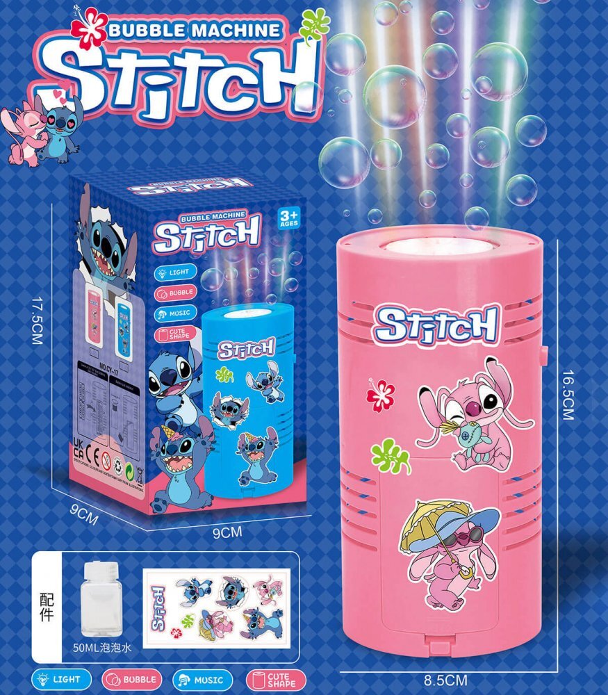 Armtoys Masina pentru baloane de sapun Stitch