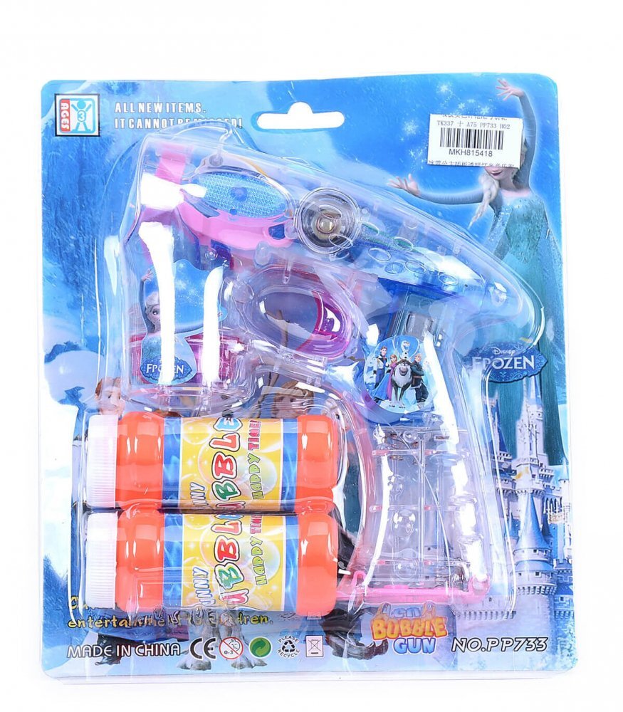 Armtoys Pistol cu baloane de sapun Disney Frozen cu lumini si sunete