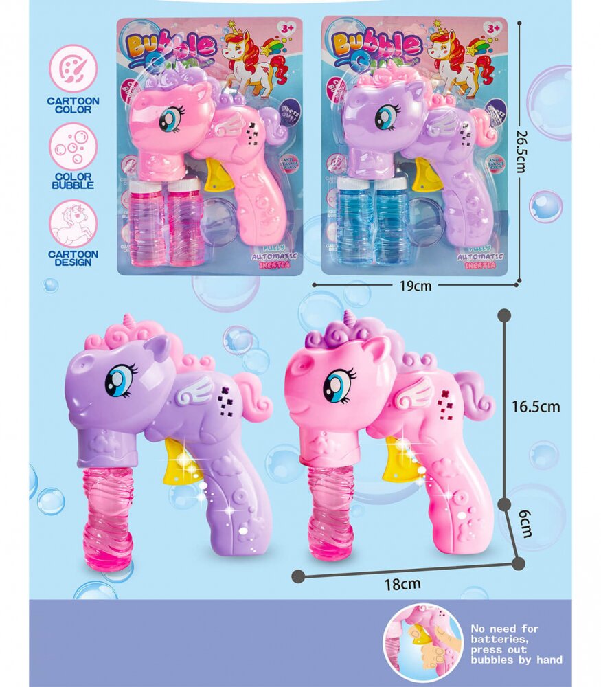 Armtoys Pistol cu baloane de sapun Ponei