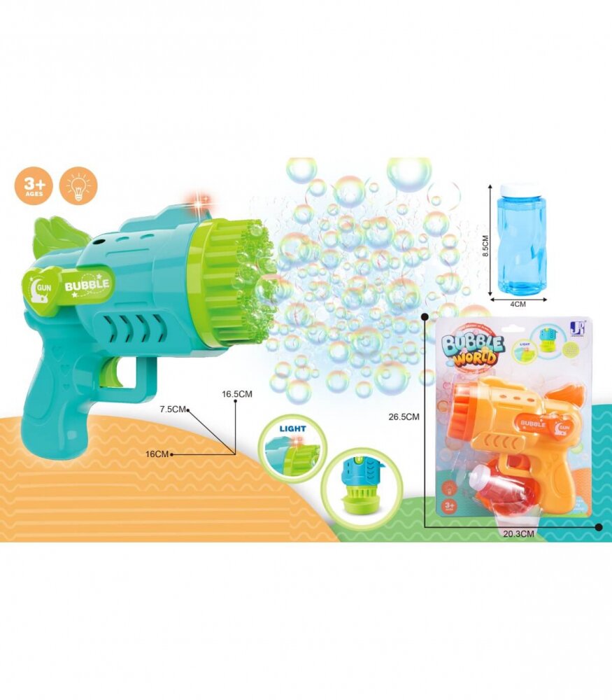 Armtoys Pistol pentru baloane de sapun cu 29 orificii