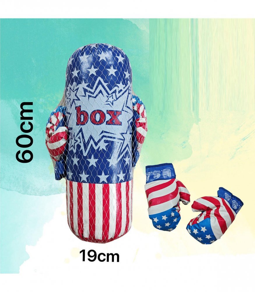 Armtoys Sac de box 60 cm pentru copii si manusi incluse