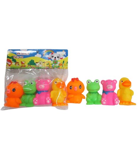 Armtoys Set de jucarii de baie din cauciuc animale