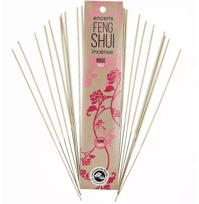 Aromandise Betisoare parfumate Feng Shui trandafir element Pamant