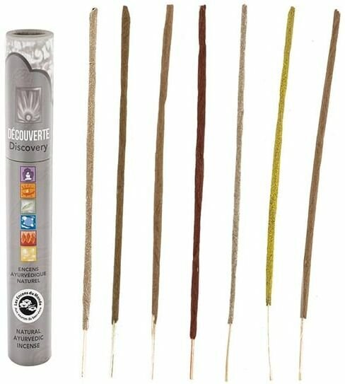 Aromandise Betisoare parfumate naturale ayurvedice Discovery 14 bucati
