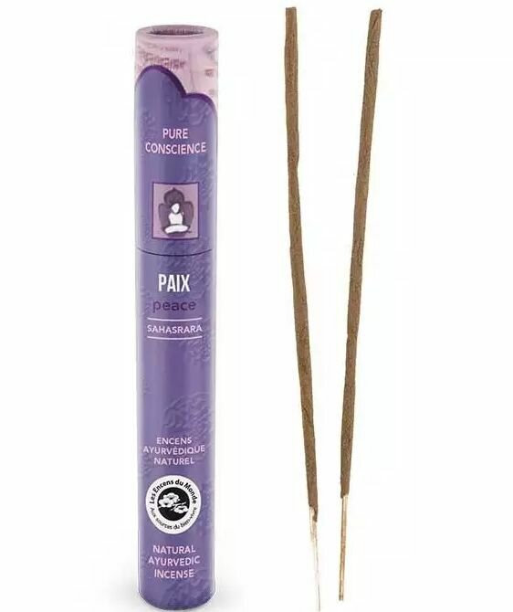 Aromandise Betisoare parfumate naturale ayurvedice Peace 16 bucati