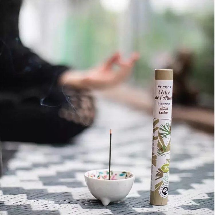 Aromandise Betisoare parfumate naturale japoneze cedru de Atlas 30 buc