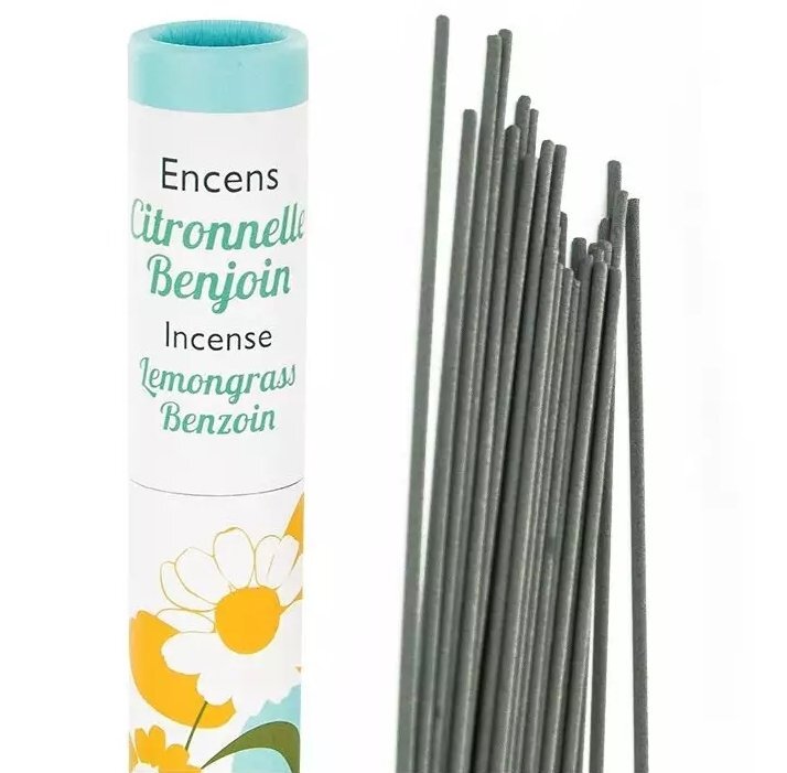 Aromandise Betisoare parfumate naturale japoneze lemongrass si benzoin 30 buc