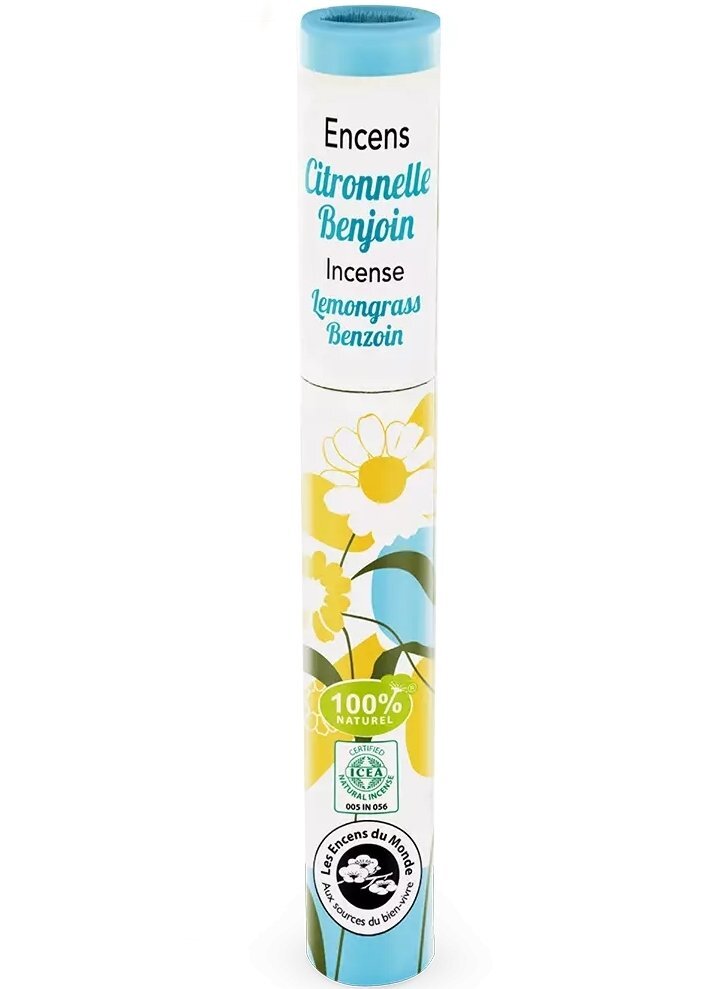 Aromandise Betisoare parfumate naturale japoneze lemongrass si benzoin 30 buc