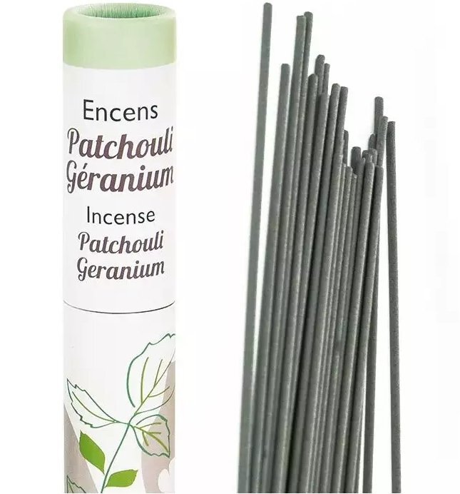 Aromandise Betisoare parfumate naturale japoneze patchouli si geraniu 30 buc