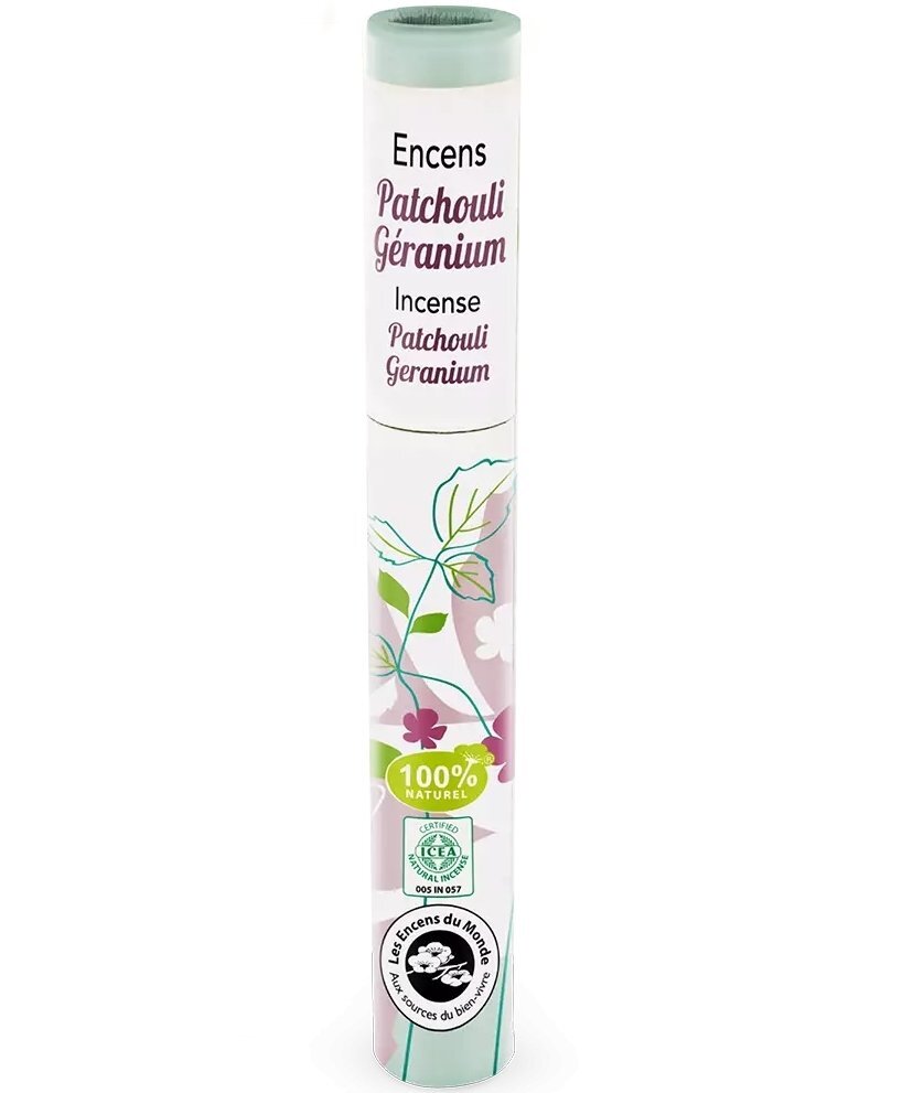 Aromandise Betisoare parfumate naturale japoneze patchouli si geraniu 30 buc