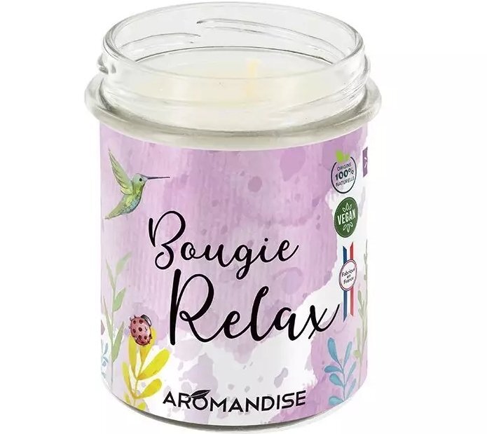 Aromandise Lumanare parfumata naturala Relax vegana 150g