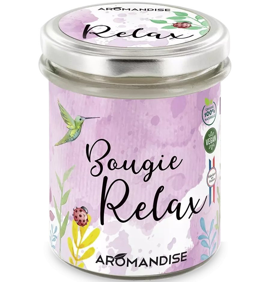 Aromandise Lumanare parfumata naturala Relax vegana 150g