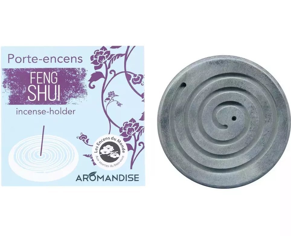 Aromandise Suport pentru betisoare parfumate din piatra Feng Shui
