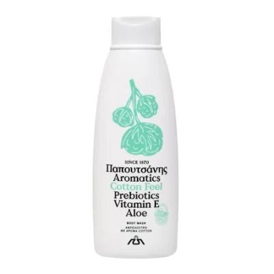 AROMATICS Gel de dus 100 vegan Cotton Feel cu prebiotice si vit E 650ml