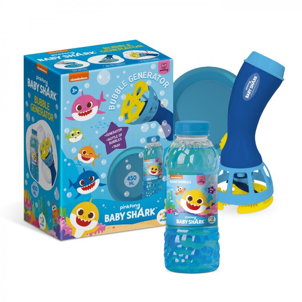 AS Set baloane de sapun cu generator Baby Shark 450 ml