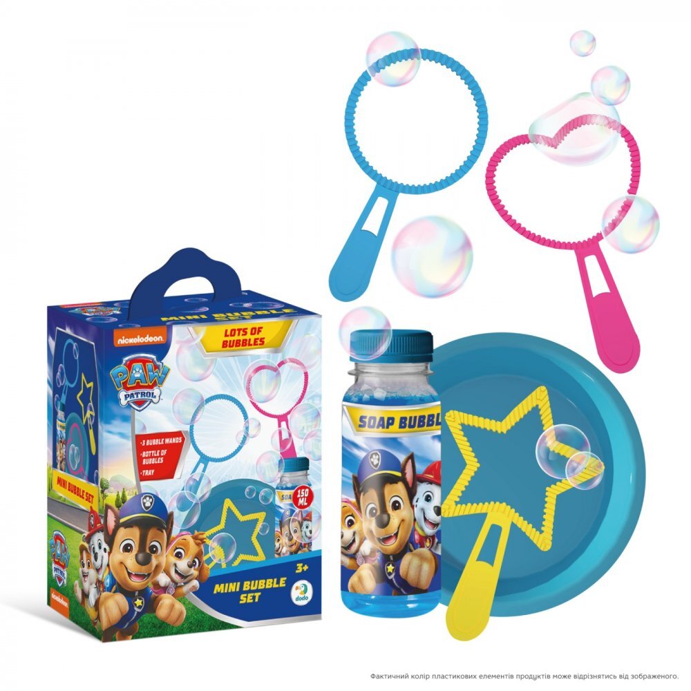 AS Set mini baloane de sapun Patrula Catelusilor 150 ml