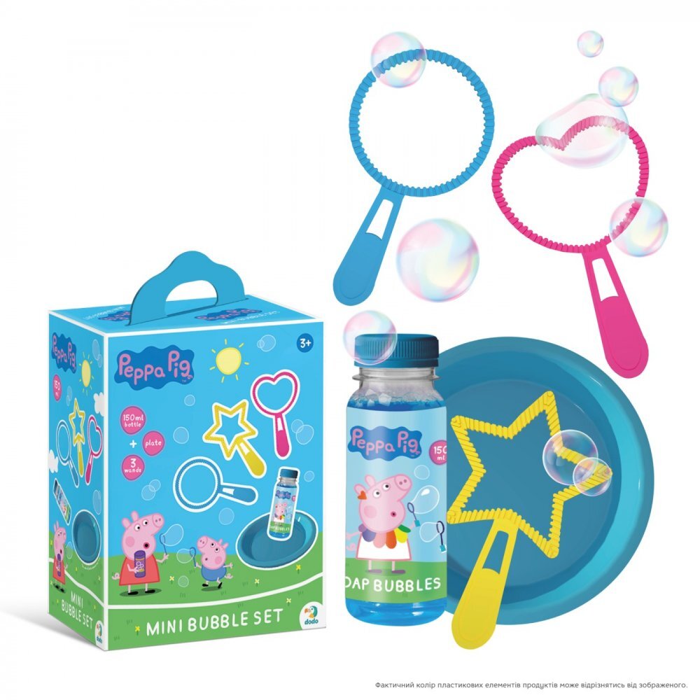 AS Set mini baloane de sapun Peppa Pig 150 ml