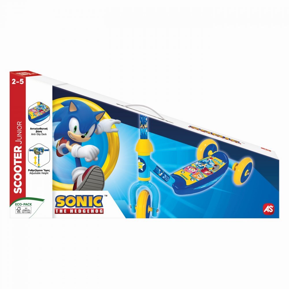 AS Trotineta cu 3 roti Sonic ghidon reglabil greutate admisa 20 kg