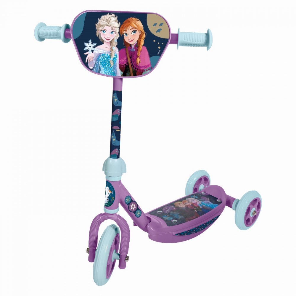 AS Trotineta pentru copii Frozen cu 3 roti varsta 2-5 ani greutate suportata 20 kg