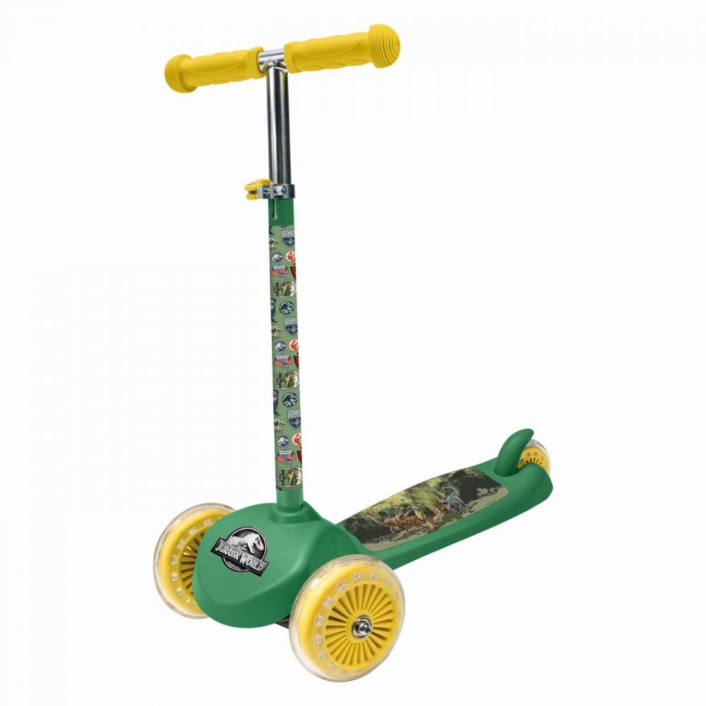 AS Trotineta Plus Jursic World cu 3 roti baza antiderapanta ghidon reglabil greutate admisa 50 kg