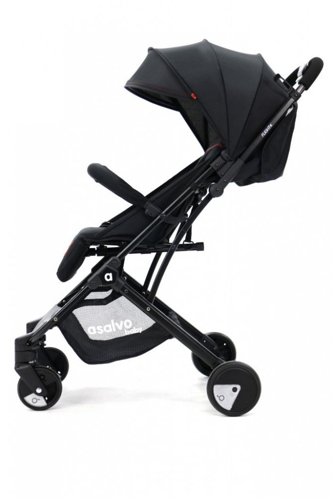 Asalvo Carucior modul Troller transport pe avion negru-rosu