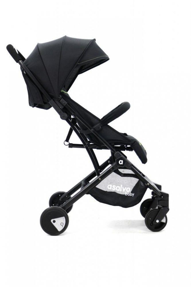 Asalvo Carucior sport modul Troller transport pe avion negru-verde
