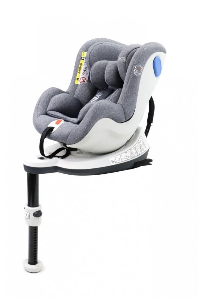 Asalvo Scaun auto Virafix 0-18 kg Isofix ajustabil pe inaltime suport picioare inclinare in 4 pozitii protectie cervicala si laterala rotire 360 grade