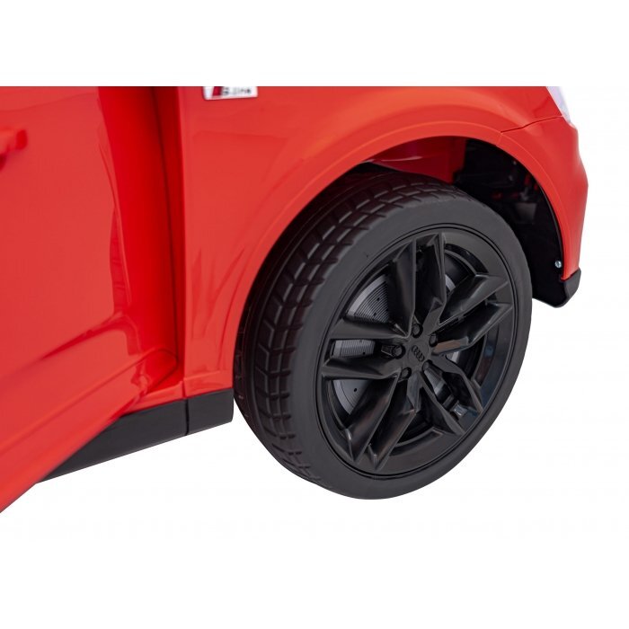 Audi Masinuta electrica pentru copii Q7 New Lift rosu 70W cu telecomanda pornire lenta panou o scaun piele si roti din spuma Eva
